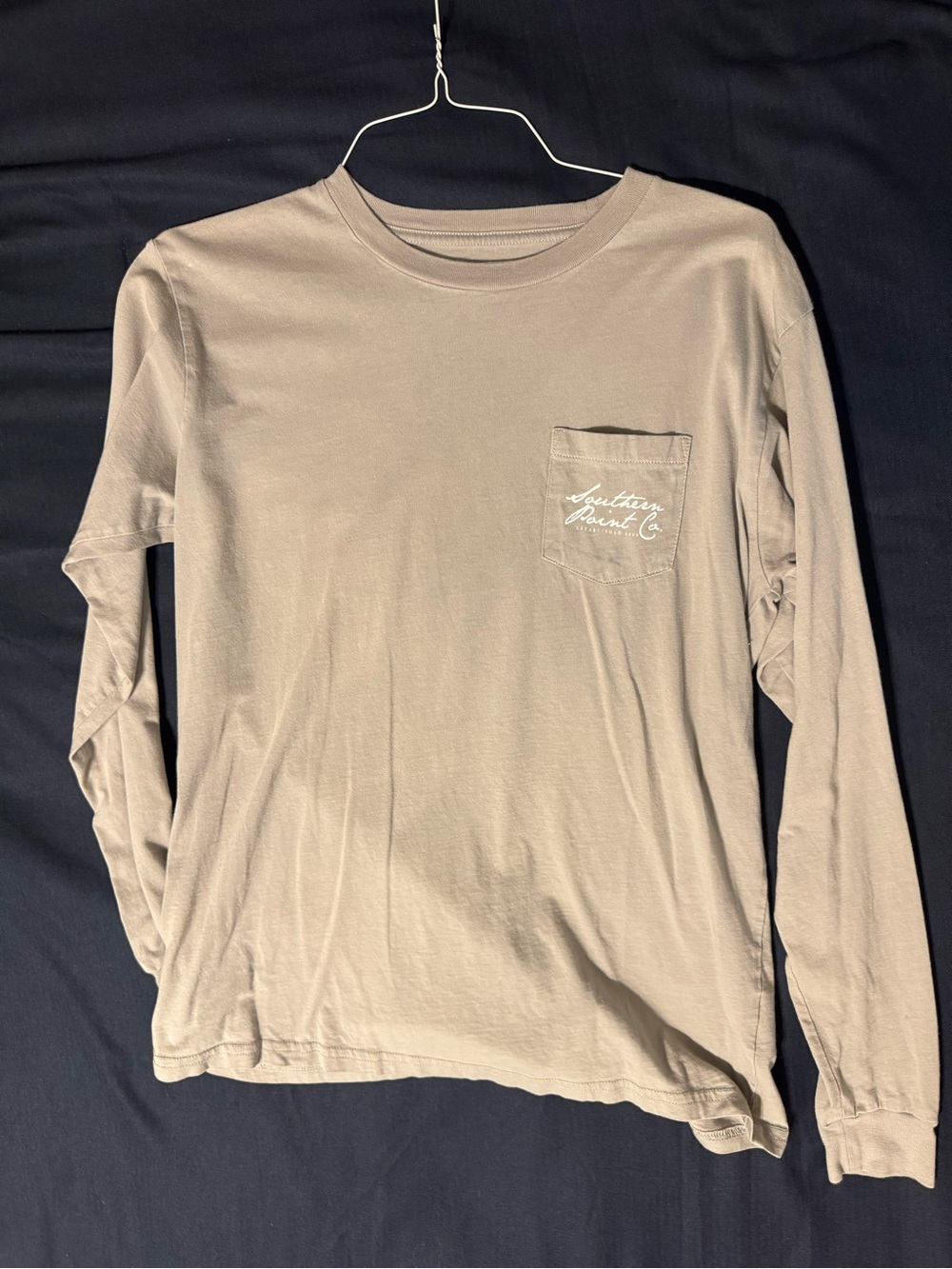 Southern Point Co. Long Sleeve Pocket Tee